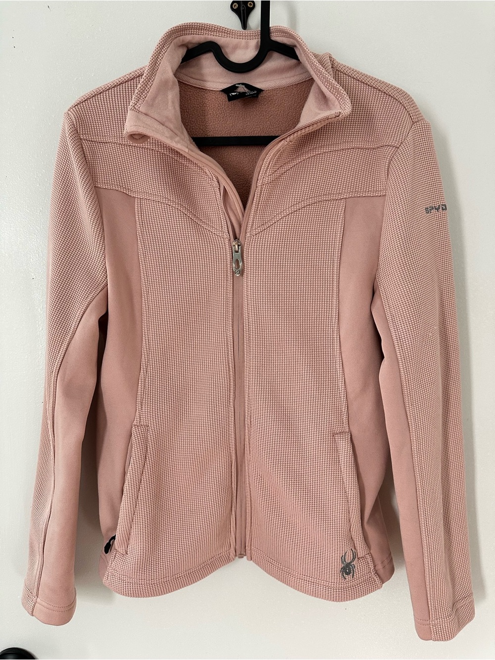 Spyder Women's Dusty Rose Full-Zip Utility Fleece Jacket